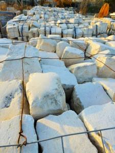 LOT DE PAVES BLANC DE BOURGOGNE POUR SOL