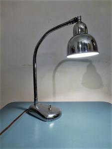 LAMPE DE BUREAU CHROME  VINTAGE  1960.