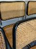6 CHAISES  NOIRE MARCEL BREUER B32 CESCA, ITALIE, 1970