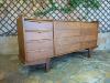 ENFILADE VINTAGE  EN BOIS ANNEE 1960.