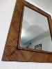 GRAND MIROIR ART DECO EN BOIS.1940