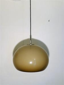 SUSPENSION MEBLO EN PERPEX DE HARVEY GUZZINI. 1970.