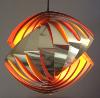 LUSTRE VINTAGE KONKYLIE PAR LOUIS WEIDSORF. 1962